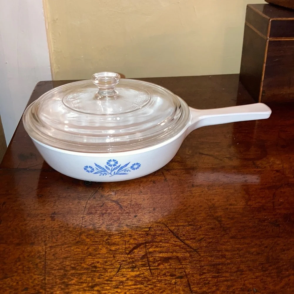 Vintage Cornflower Blue Corning Ware